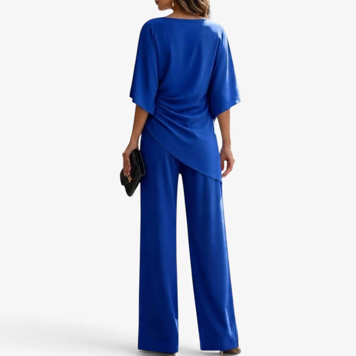 Lucienne™ Asymmetrisk flytende jumpsuit