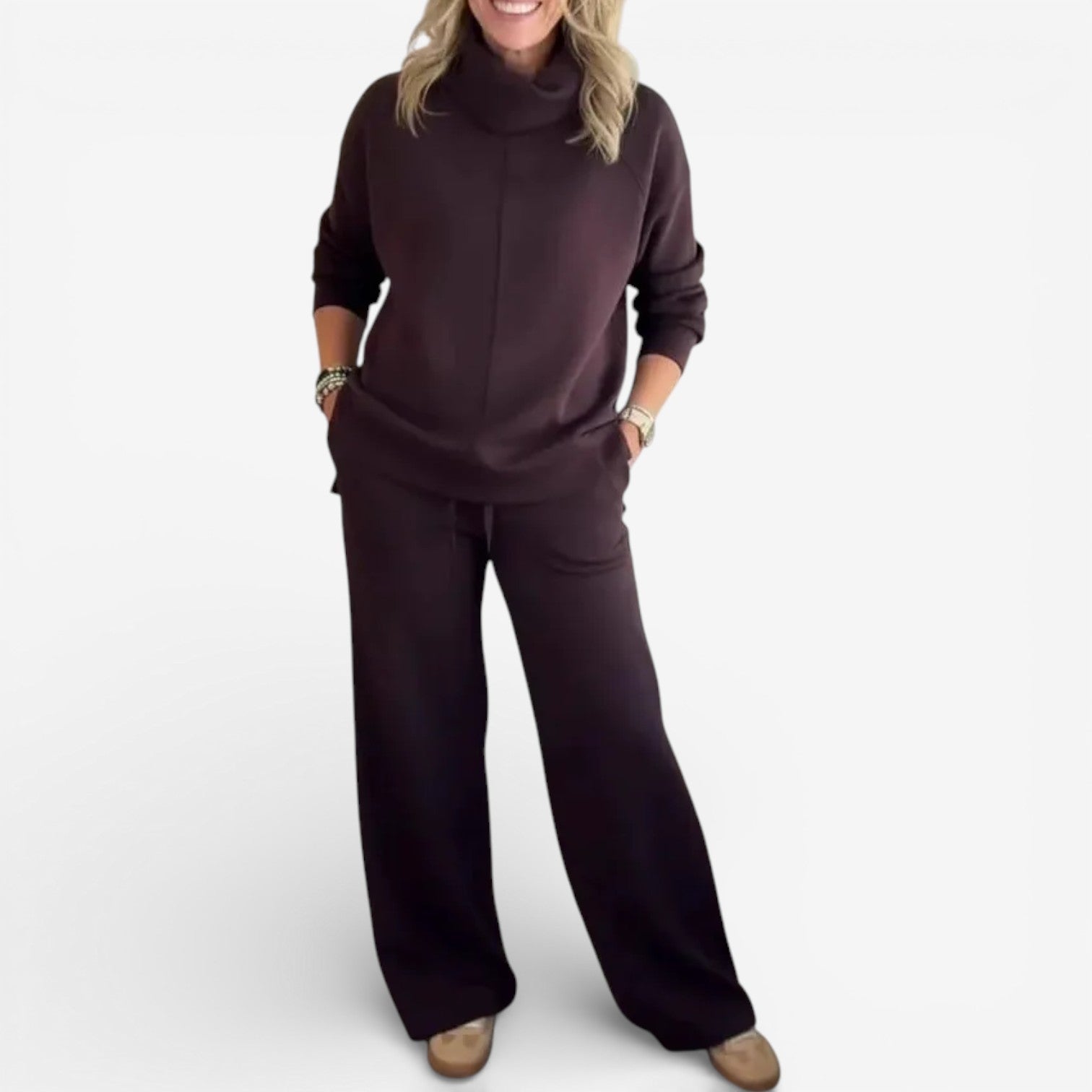 Olivia™ Strikket loungesett