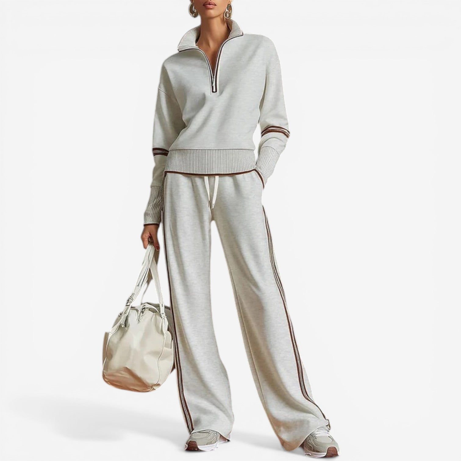 Laurice™ Avslappet strikket sett