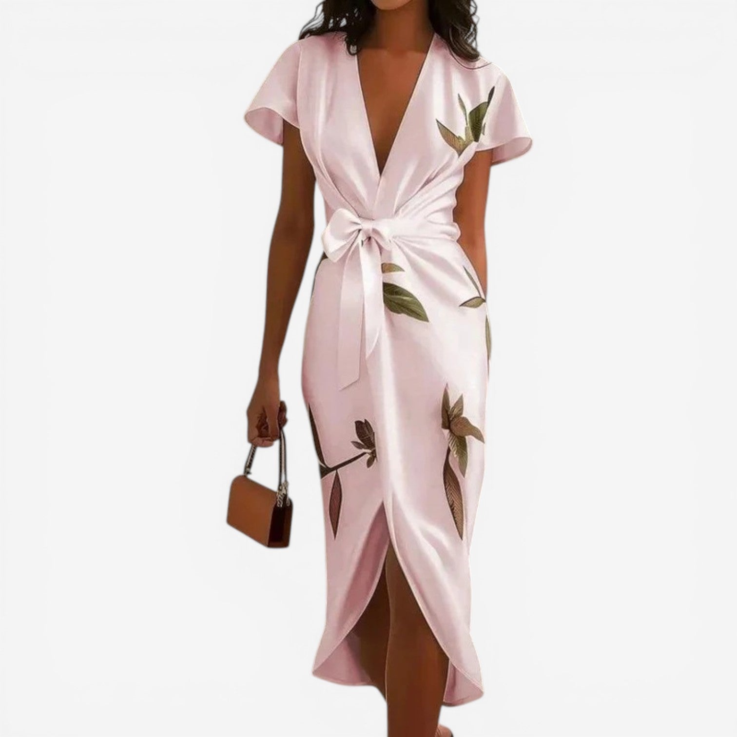 Hailey™ Midi omslagskjole