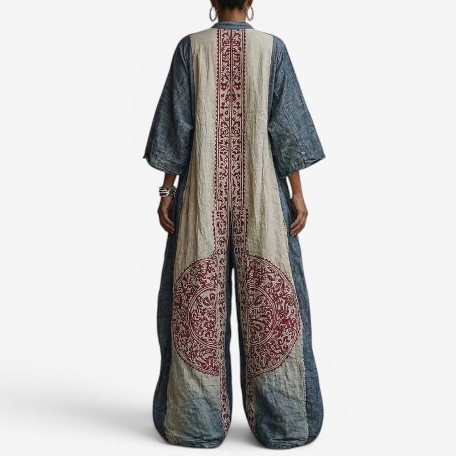 Kylie™ Jumpsuit med etnisk mønster