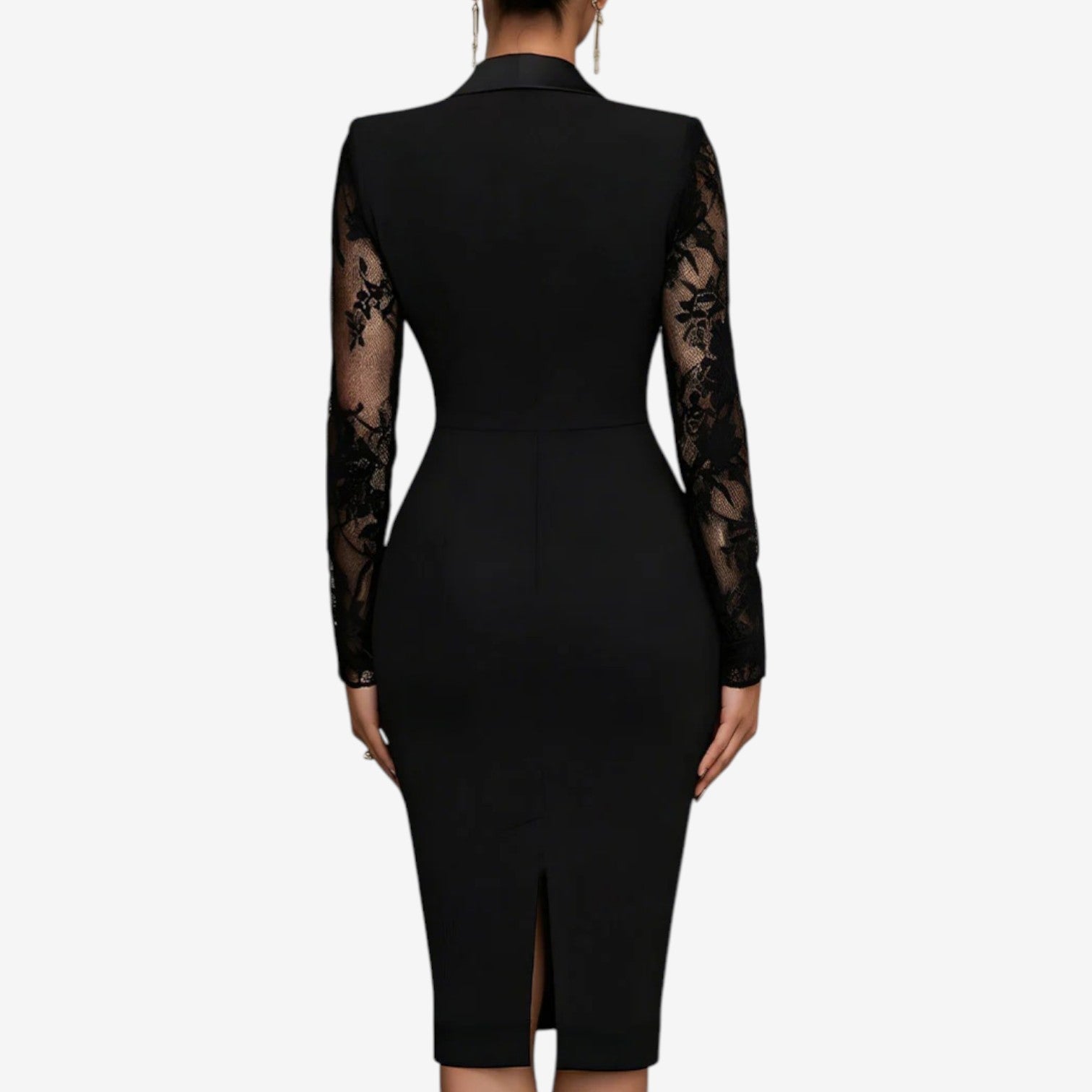 Annabelle™ Elegant blonde-detail kjole