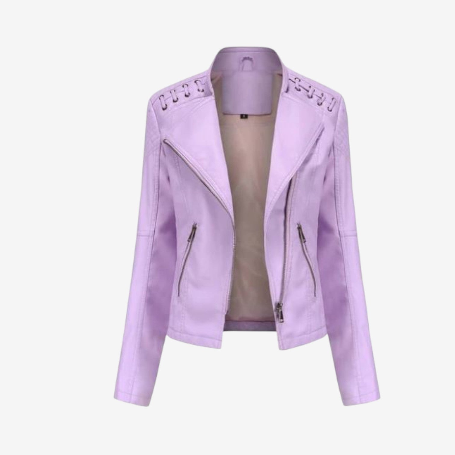 Fleur™ Kort biker jakke