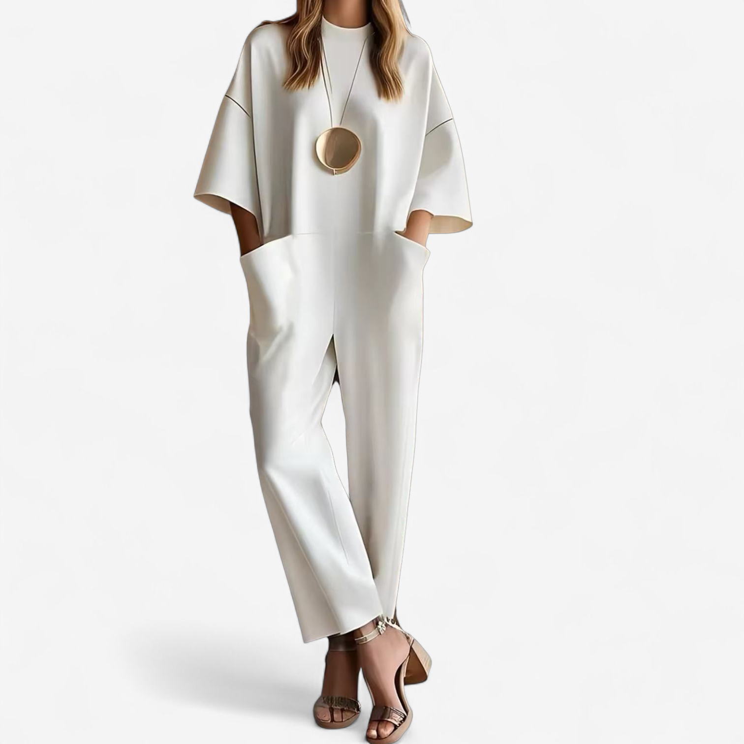 Diana™ Avslappet jumpsuit